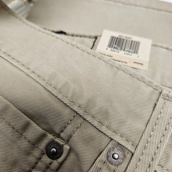New Levis Strauss 514 Straight Water Less Mens Sits Bellow Waist 32 X 36 - Picture 4 of 15